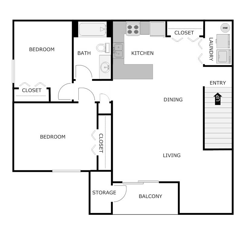 Floor Plans Meadowview Apartments Beaver Dam, Wisconsin